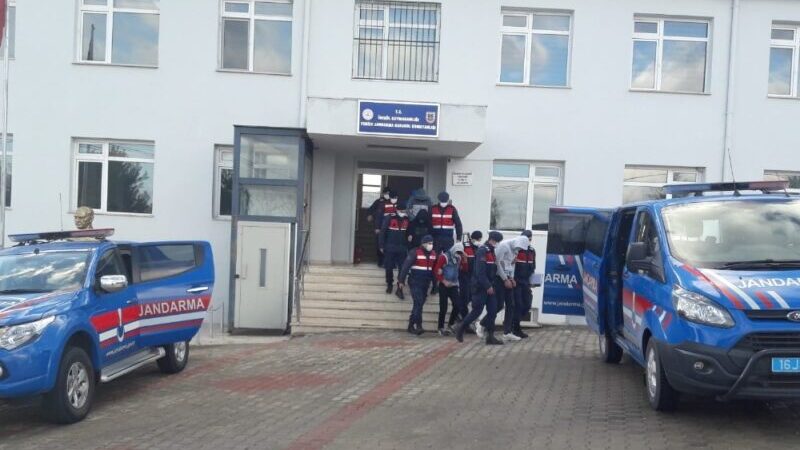 Yer: Bursa… 142 saatlik kamera kaydı incelenerek yakalandılar