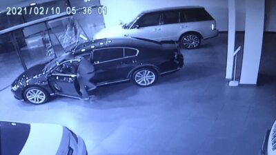 Bursa’da lüks aracı böyle çaldılar