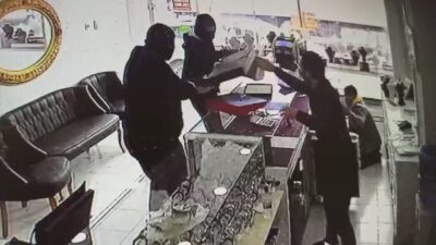 Bursa’da kuyumcu soygunu