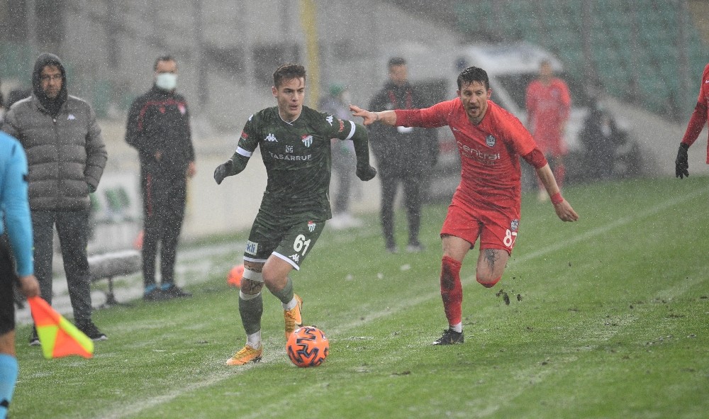 Bursaspor’un gol zinciri 20 maç sürdü