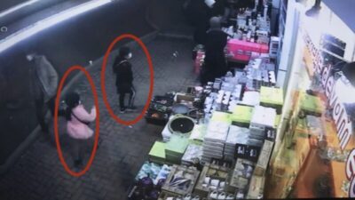 Çocukların 15 bin liralık soygunu kameralarda