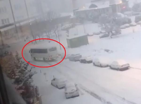 Bursa’da kar yağışı kazalara neden oldu