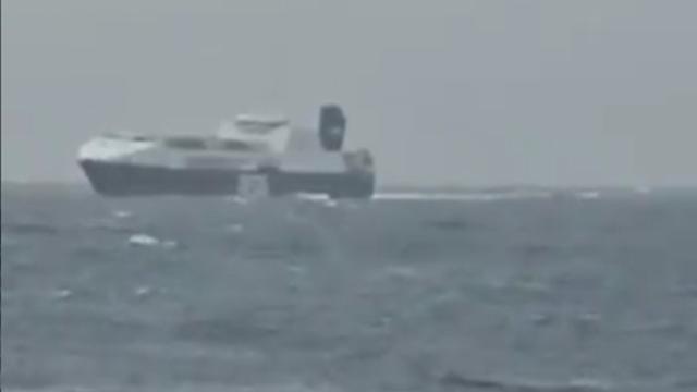 Çanakkale açıklarında Ro-Ro gemisinde yangın