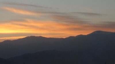 Bursa’da gökyüzünde muhteşem görüntü