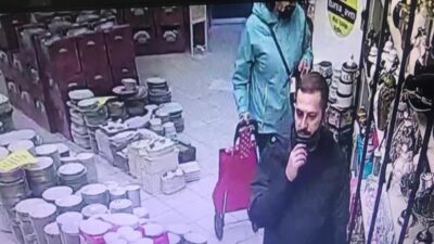 Hırsızlık anı anbean kameralarda