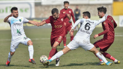 Bordo beyazlılar, Kocaelispor karşısında 2-1 önde götürdüğü maçı 90+7'de yediği