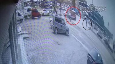 Bursa’daki feci kaza kamerada