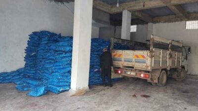 70 ton kaçak kömür ele geçirildi