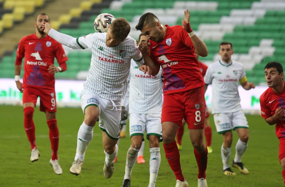 Bursaspor seriye devam etti ama… Bursaspor seriye devam etti ama…