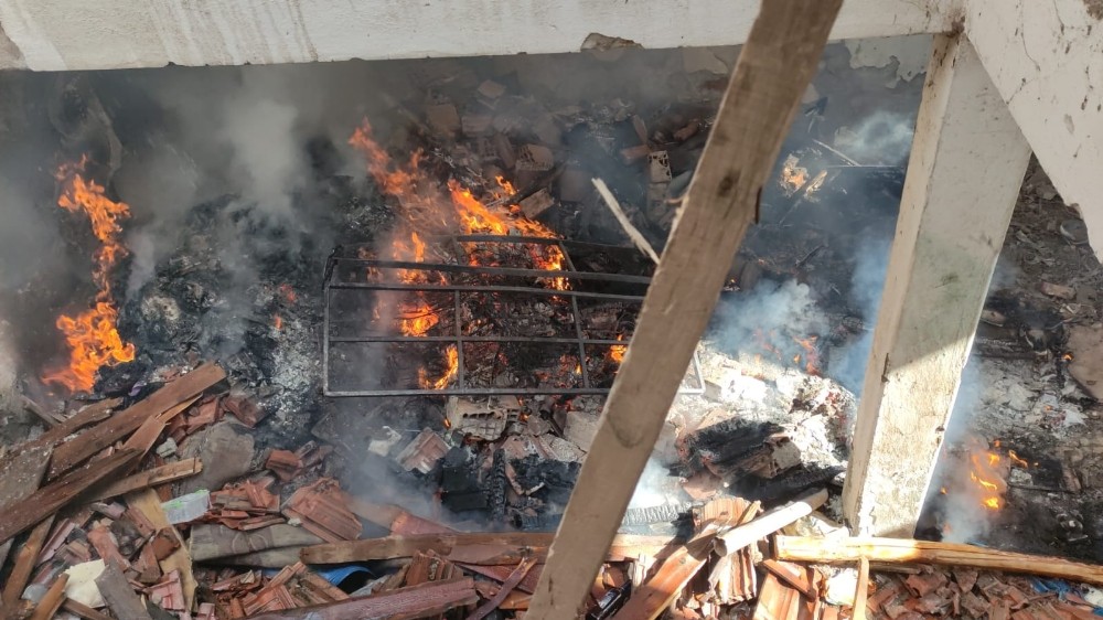 Bursa’da yangın paniği