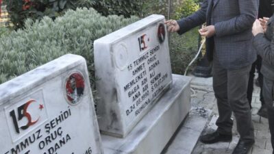 Adana’da tahrip edilen mezarlar onarıldı