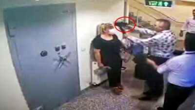 Müdürün, başına silah dayadığı kadın dehşet anlarını anlattı