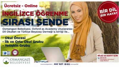 Osmangazi’de herkes dünya dili öğrenecek