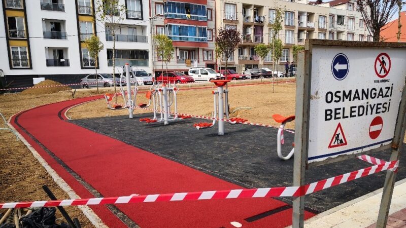 Osmangazi’den rekor park hamlesi