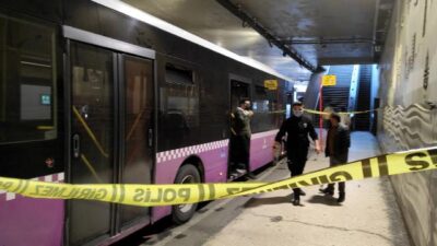 Otobüsü çalıp tura çıkmış