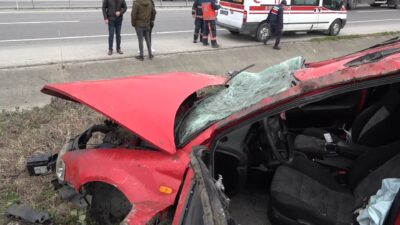 Feci kaza! 1’i bebek, 4 kişi yaralı