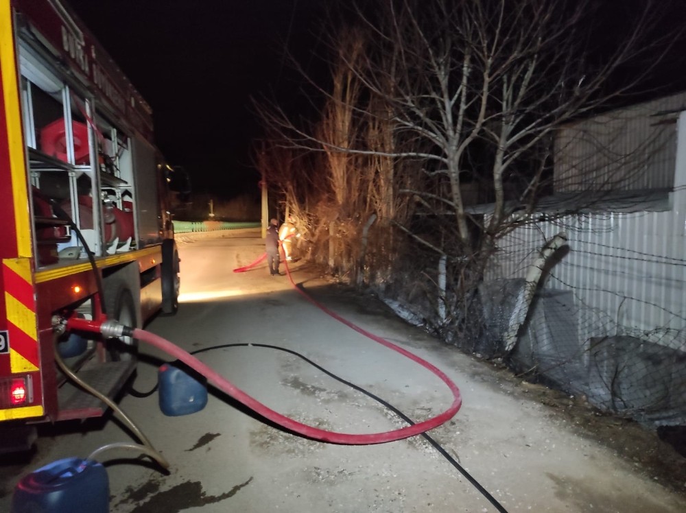 Bursa’da yangın! Bursa’da yangın!