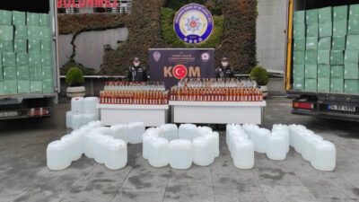 İstanbul’da sahte içki operasyonu: 3 gözaltı