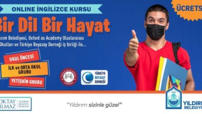 Yıldırım Belediyesi’nden ücretsiz İngilizce eğitimi