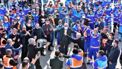 Yıldırım’da davullu zurnalı kutlama…