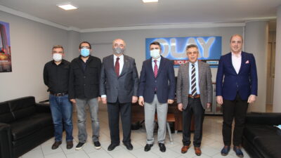Yıldırım Belediye Başkanı Yılmaz’dan OLAY Medya’ya ziyaret…