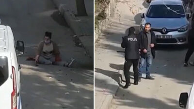 Sokak ortasında dehşet