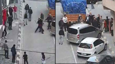 İlçe karıştı! Baltalarla saldırdılar