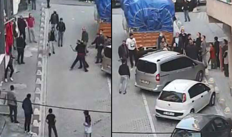 İlçe karıştı! Baltalarla saldırdılar