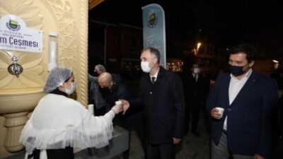 Miraç Kandili’ne özel süt ikramı