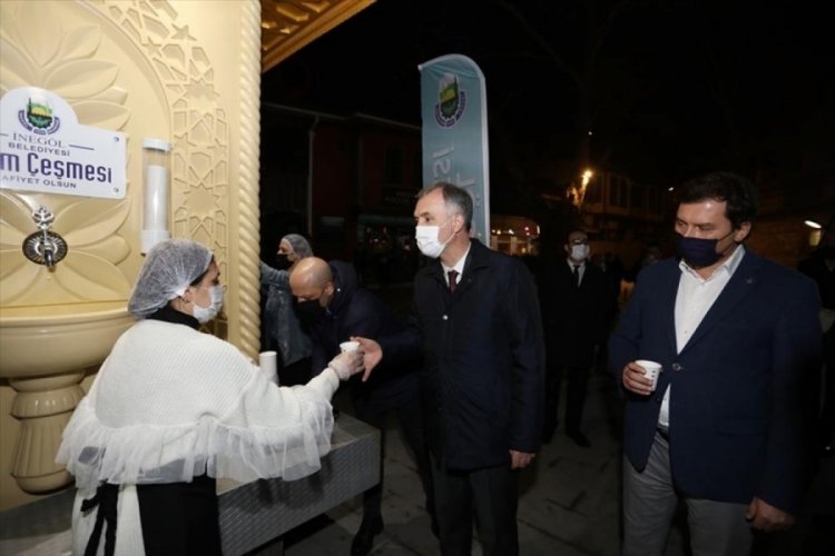 Miraç Kandili’ne özel süt ikramı