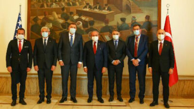 TBMM Başkanı Şentop, Bosna Hersek heyetiyle görüştü