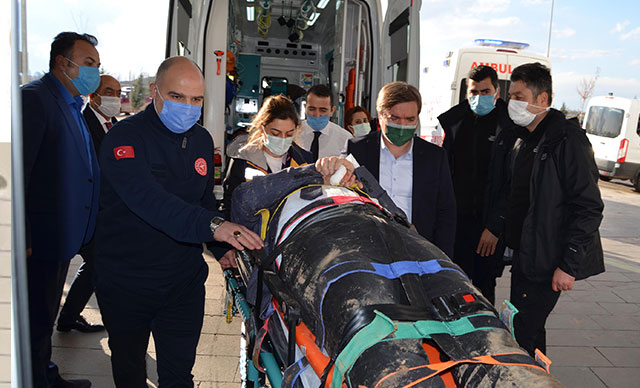 Temel Eğitim Genel Müdürü kaza geçirdi