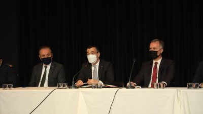 Kaymakam Arslan ve Başkan Taban muhtarlar ve STK temsilcileriyle buluştu