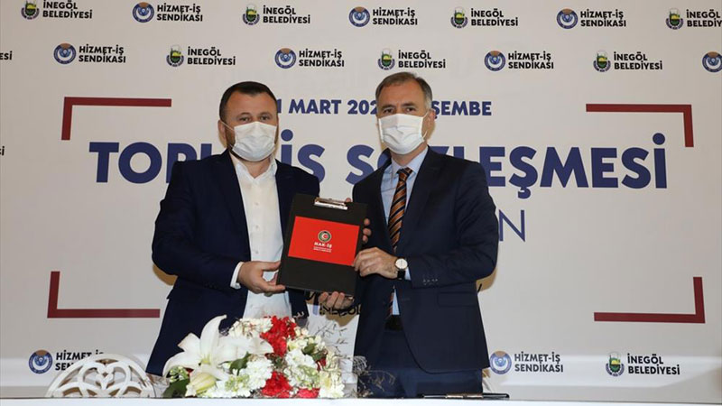 Bursa’nın en iyi sözleşmelerinden birini ‘İnegöl Belediyesi’ yaptı