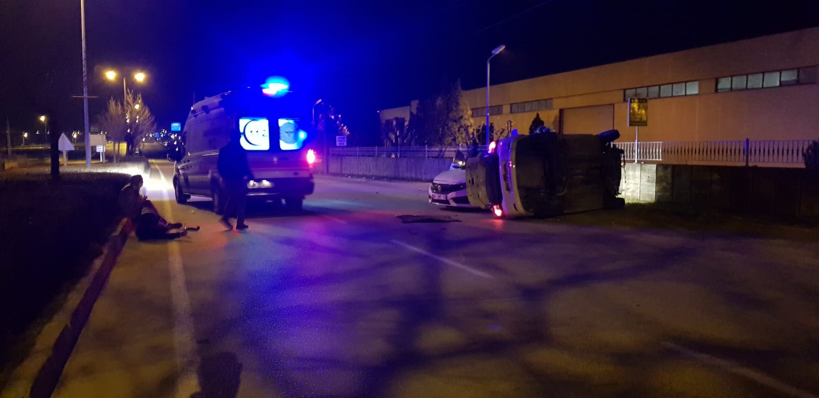 Bursa’da trafik kazası: Yaralılar var