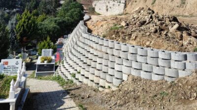 Gemlik Mezarlığı’na düzenleme