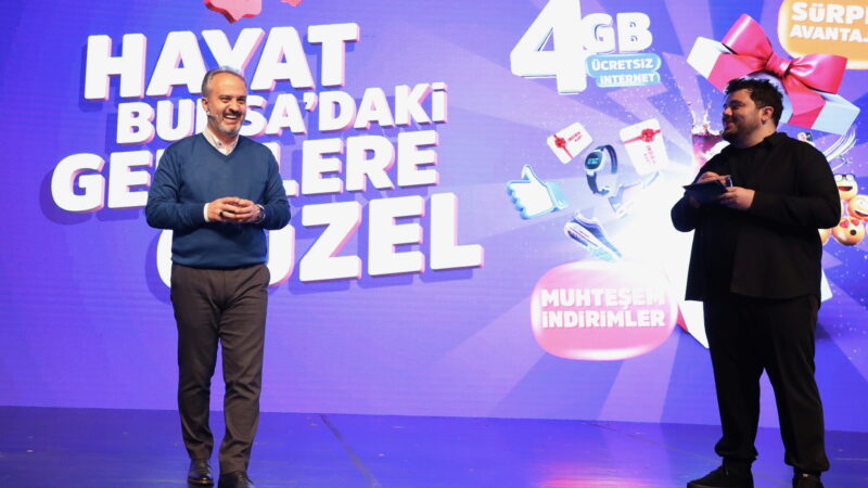Bursa’da son aylarda gençlere yönelik yaptığı projeler ve etkinliklerle onların