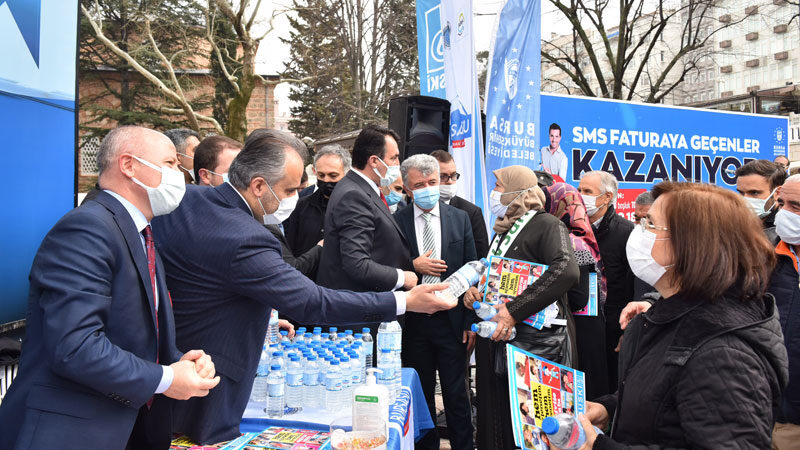 Bursa Büyükşehir Belediyesi ve BUSKİ Genel Müdürlüğü tarafından 22 Mart
