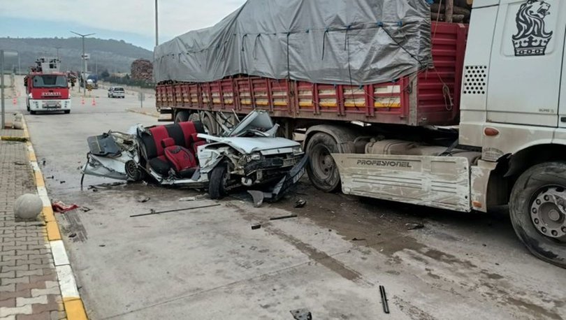 Korkunç son! İki TIR’ın arasında kaldı