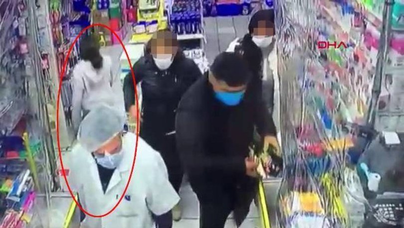 Markette iğrenç olay! Kasiyer fark etti, polis ortaya çıkardı