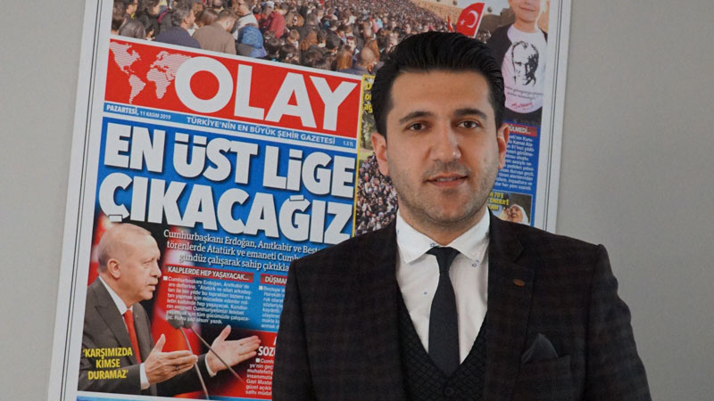 Göz Vakfı’ndan Olay’a ziyaret