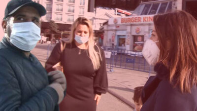 Kadınlar soluğu polisin yanında aldı! ‘Arkamızdan takip ediyor’