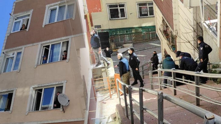 Eşi ve çocuğuyla kendini eve kilitleyen koca 3. kattan atladı Eşi ve çocuğuyla kendini eve kilitleyen koca 3. kattan atladı