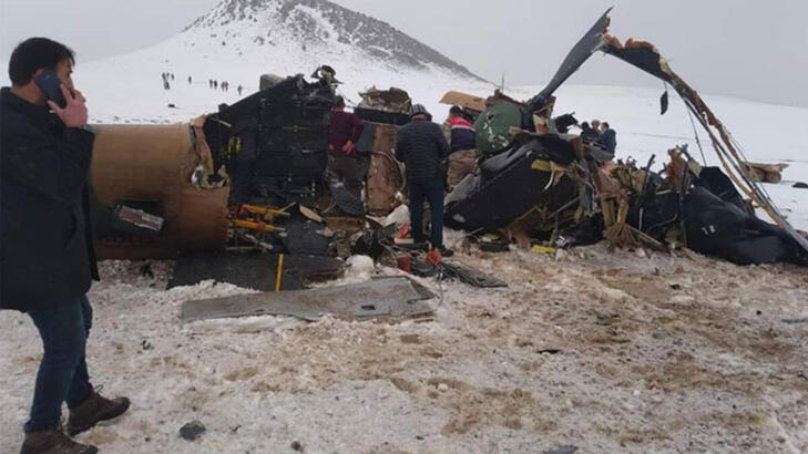 Bitlis’te düşen askeri helikoptere ilişkin MSB’den açıklama