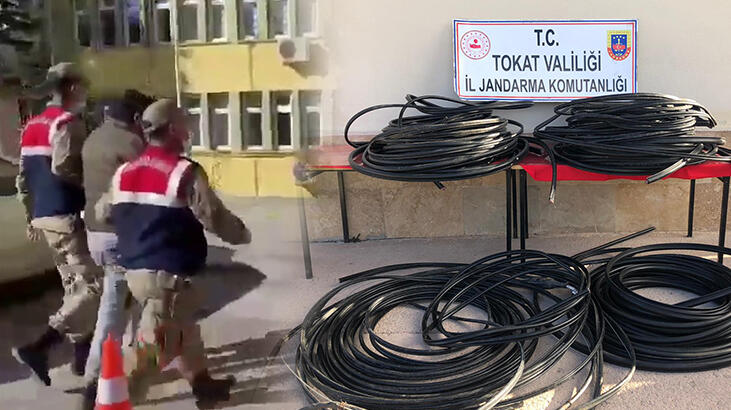 Olay yerindeki eldiven kablo hırsızlarını yakalattı