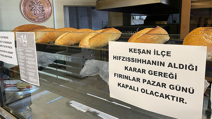 Bir ilçede korona kararı! Pazar günleri ekmek çıkmayacak