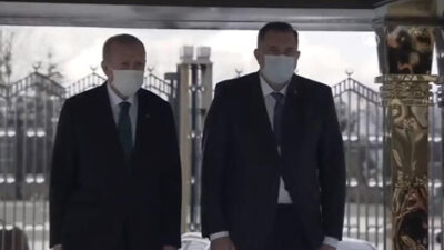 Bosna Hersek heyeti Ankara’da! Cumhurbaşkanı Erdoğan karşıladı