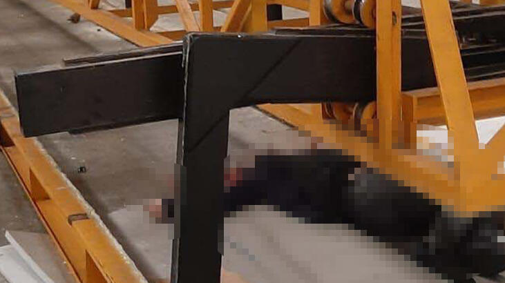 İşyerinde korkunç son! Feci şekilde can verdi