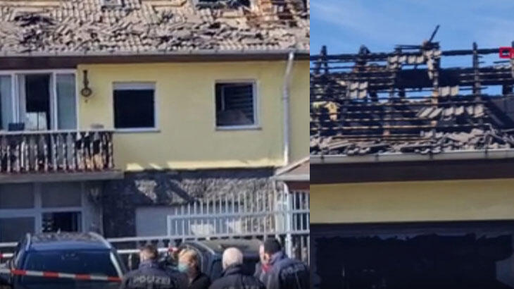 Damadına kızan Alman dehşet saçtı! İki Türk ailenin oturduğu ev yandı