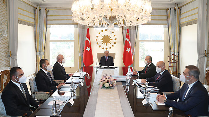 Cumhurbaşkanı Erdoğan, Azerbaycan Başbakan Yardımcısı’nı kabul etti